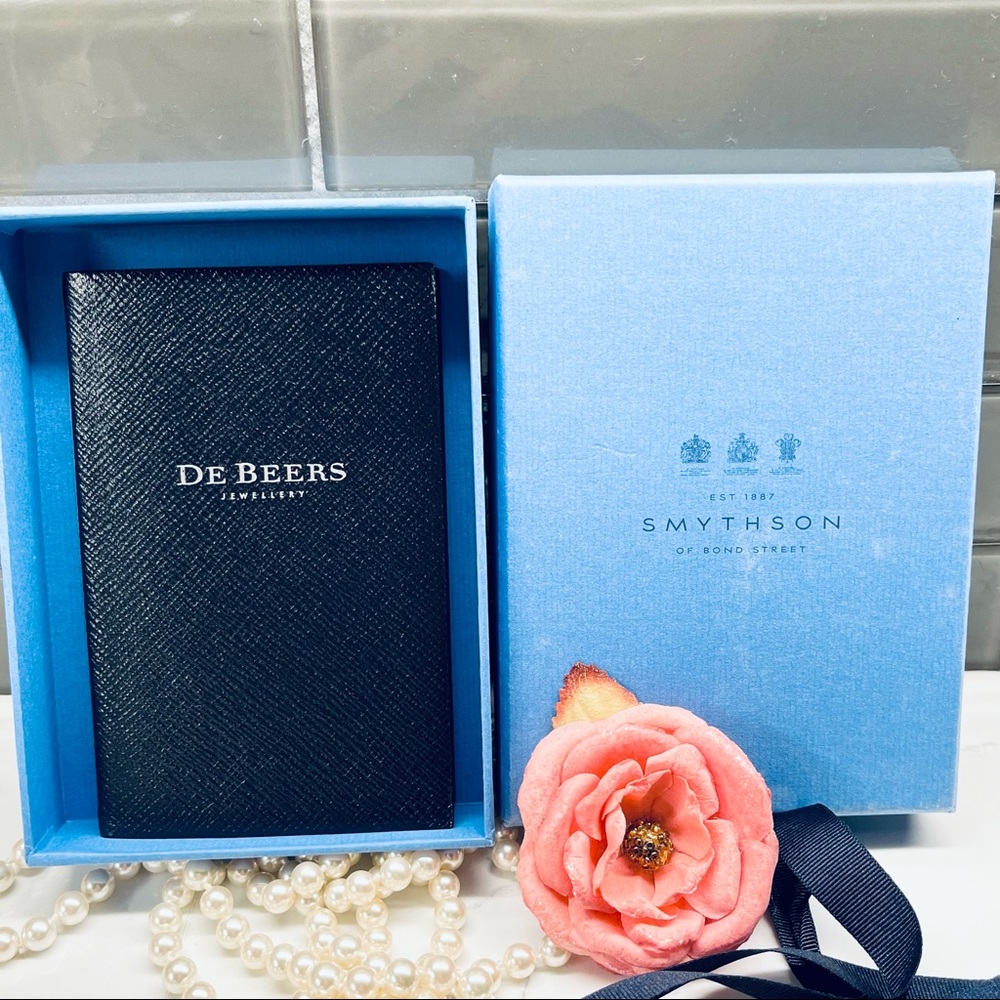 Debeers X Smythson travel notebook